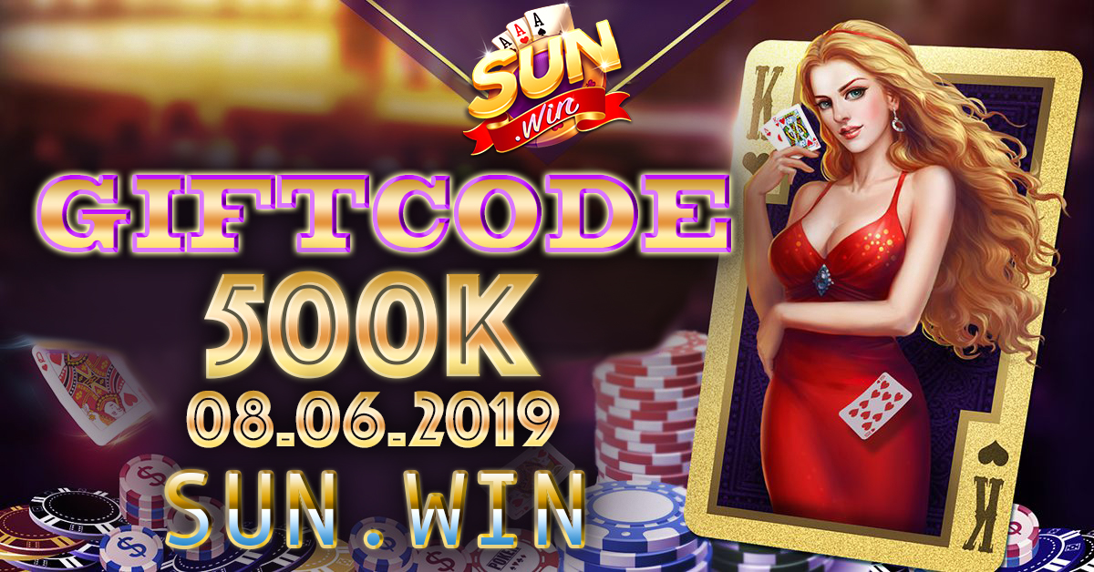 Sunwin Giftcode ngẫu nhiên từ 10K đến 500K